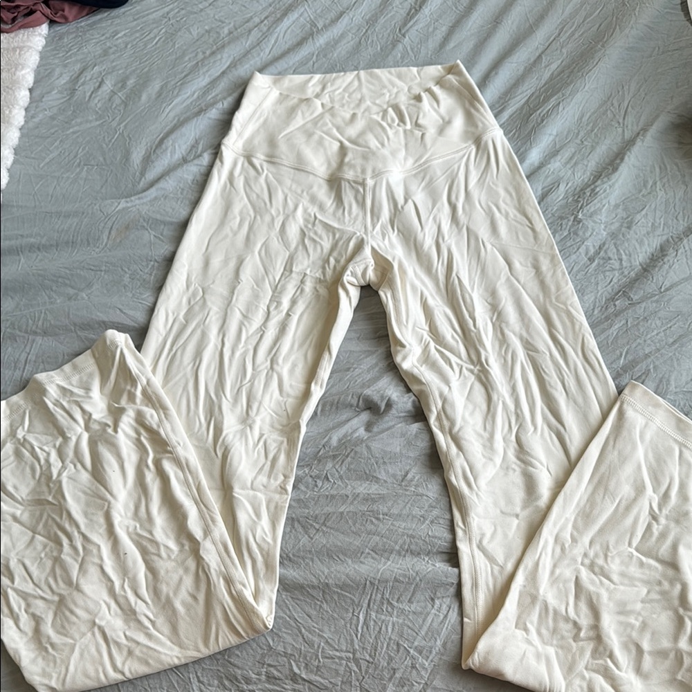 CRZ YOGA Cream Boot Cut Pants